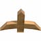 Ekena Millwork Bellingham Rough Sawn Timber Gable Bracket, Western Red Cedar, 36"W x 23"H x 4"D x 6"F, 15/12 Pitch GBW036X23X0406BEL00RWR - alternate 2